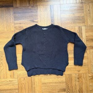 H&M Grey Crew Neck Sweater